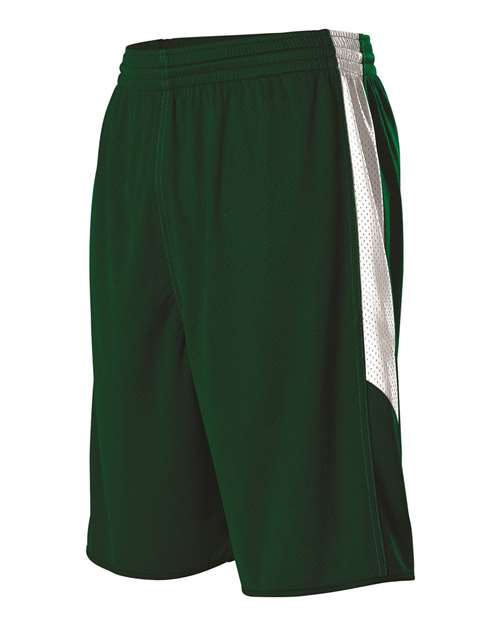 Alleson Athletic Men's Single Ply Reversible Basketball Shorts - Alleson Athletic 589PSP
