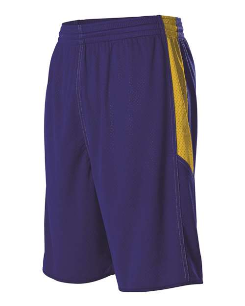 Alleson Athletic Men's Single Ply Reversible Basketball Shorts - Alleson Athletic 589PSP