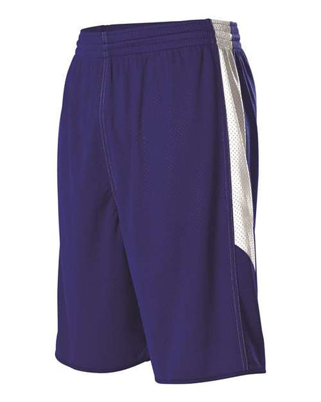 Alleson Athletic Men's Single Ply Reversible Basketball Shorts - Alleson Athletic 589PSP