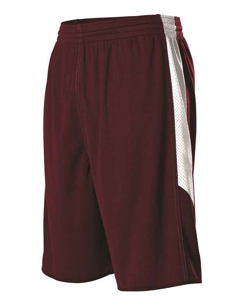 Alleson Athletic Youth Single Ply Reversible Shorts - Alleson Athletic 589PSPY