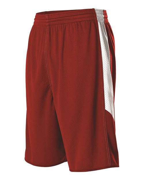 Alleson Athletic Youth Single Ply Reversible Shorts - Alleson Athletic 589PSPY