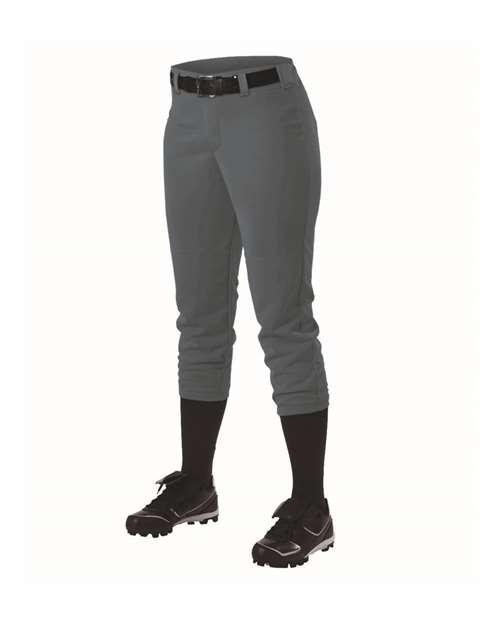 Alleson Athletic Women's Fastpitch Softball Pants with Belt Loops - Alleson Athletic 605PBW