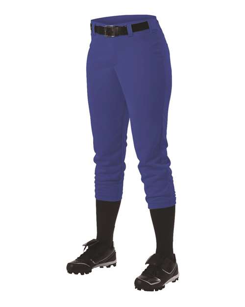 Alleson Athletic Women's Fastpitch Softball Pants with Belt Loops - Alleson Athletic 605PBW