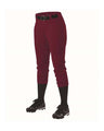 Alleson Athletic Girls' Fastpitch Softball Pants with Belt Loops - Alleson Athletic 605PBWY