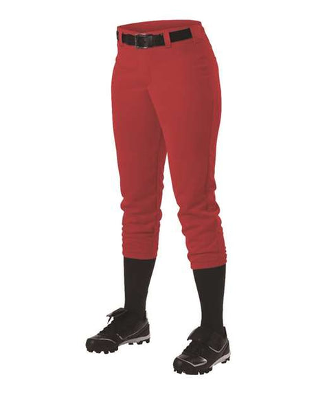 Alleson Athletic Girls' Fastpitch Softball Pants with Belt Loops - Alleson Athletic 605PBWY