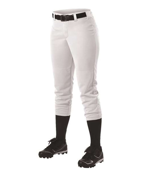 Alleson Athletic Girls' Fastpitch Softball Pants with Belt Loops - Alleson Athletic 605PBWY