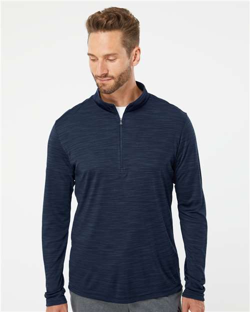 Adidas Men's Lightweight Mélange Quarter-Zip Pullover - Adidas A475