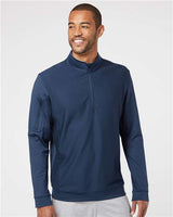 Adidas Men's Textured Quarter-Zip Pullover - Adidas A295