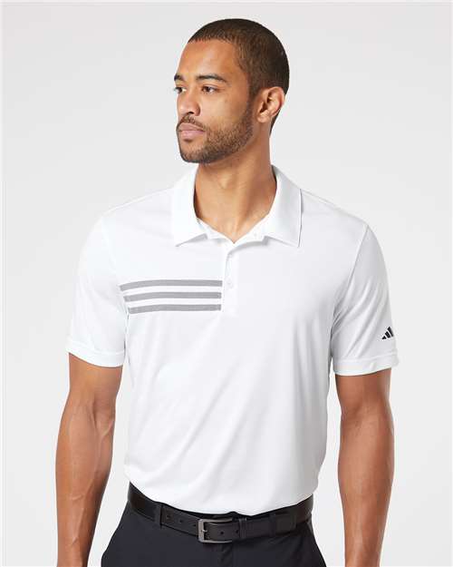 Adidas Men's 3-Stripes Chest Polo - Adidas A324