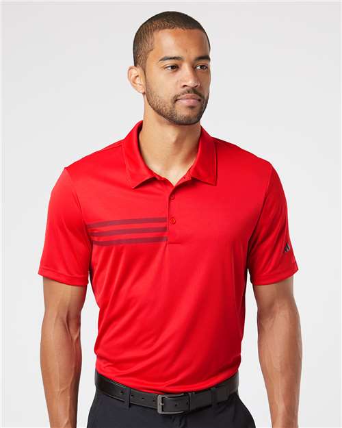 Adidas Men's 3-Stripes Chest Polo - Adidas A324
