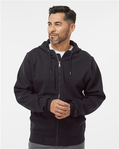 DRI DUCK Men's Bateman Bonded Power Fleece 2.0 Full-Zip Jacket - DRI DUCK 7040