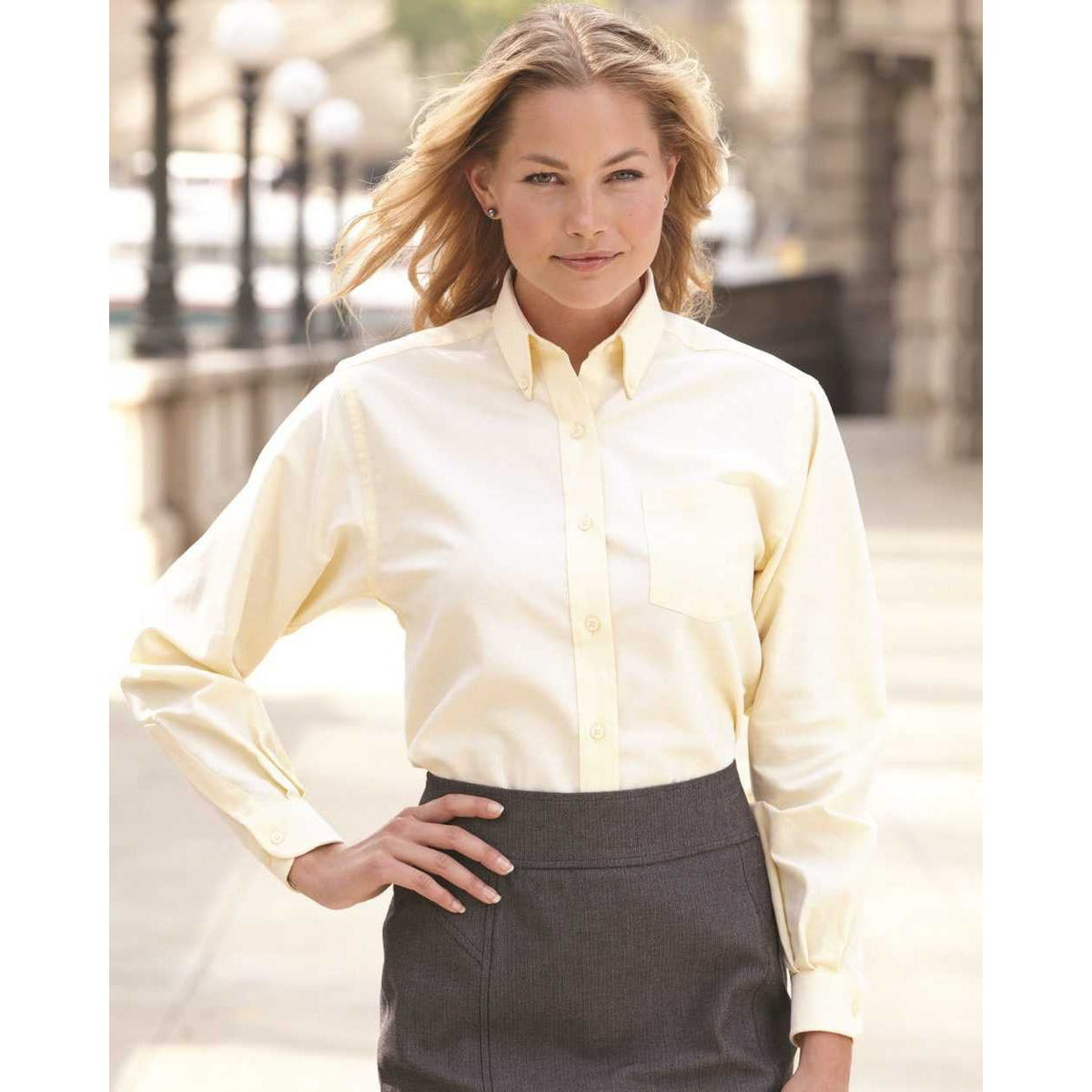 Ladies' Oxford Shirt Joe's USA