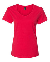 Hanes S04V Women's Perfect-T V-Neck T-Shirt