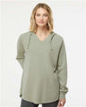 Independent Trading Co. Women’s Lightweight California Wave Wash Hooded Sweatshirt - Independent Trading Co. PRM2500