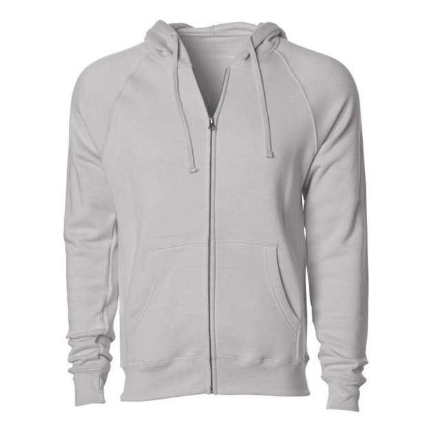 Independent Trading Co. Special Blend Raglan Full-Zip Hooded Sweatshirt - Independent Trading Co. PRM33SBZ Independent Trading Co.