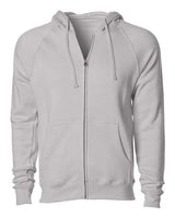 Independent Trading Co. Unisex Special Blend Raglan Full-Zip Hooded Sweatshirt - Independent Trading Co. PRM33SBZ