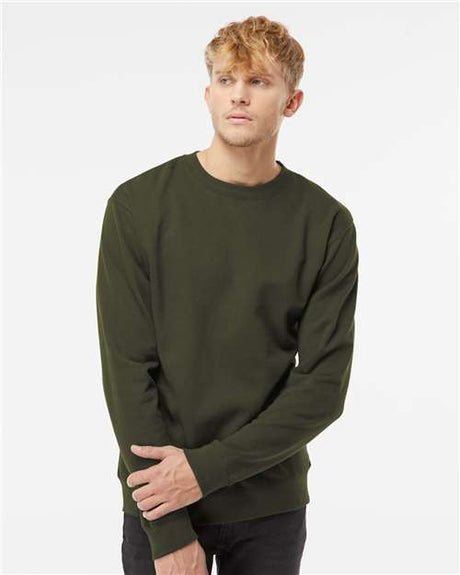 Independent Trading Co. SS3000 Unisex Midweight Crewneck Sweatshirt | Wholesale Bulk Crewneck