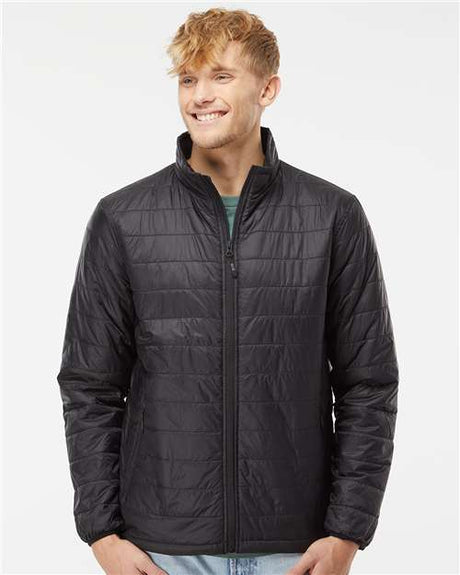 Independent Trading Co. Men's Puffer Jacket - Independent Trading Co. EXP100PFZ