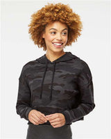Independent Trading Co. Women’s Lightweight Crop Hooded Sweatshirt - Independent Trading Co. AFX64CRP