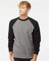 Independent Trading Co. Unisex Special Blend Raglan Crewneck Sweatshirt - Independent Trading Co. PRM30SBC