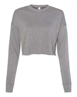 Bella + Canvas 7503 Women's Crop Fleece Crewneck Sweatshirt
