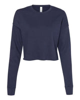 Bella + Canvas 7503 Women's Crop Fleece Crewneck Sweatshirt
