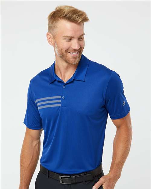 Adidas Men's 3-Stripes Chest Polo - Adidas A324