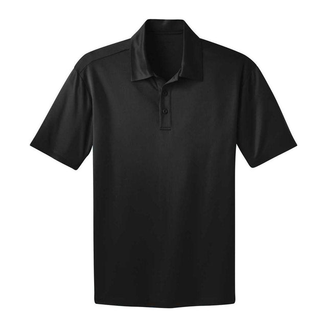 Men's Silk Touch Golf Polo's in 16 Colors - Sizes XS-6XL - Black Joe's USA Black X-Small