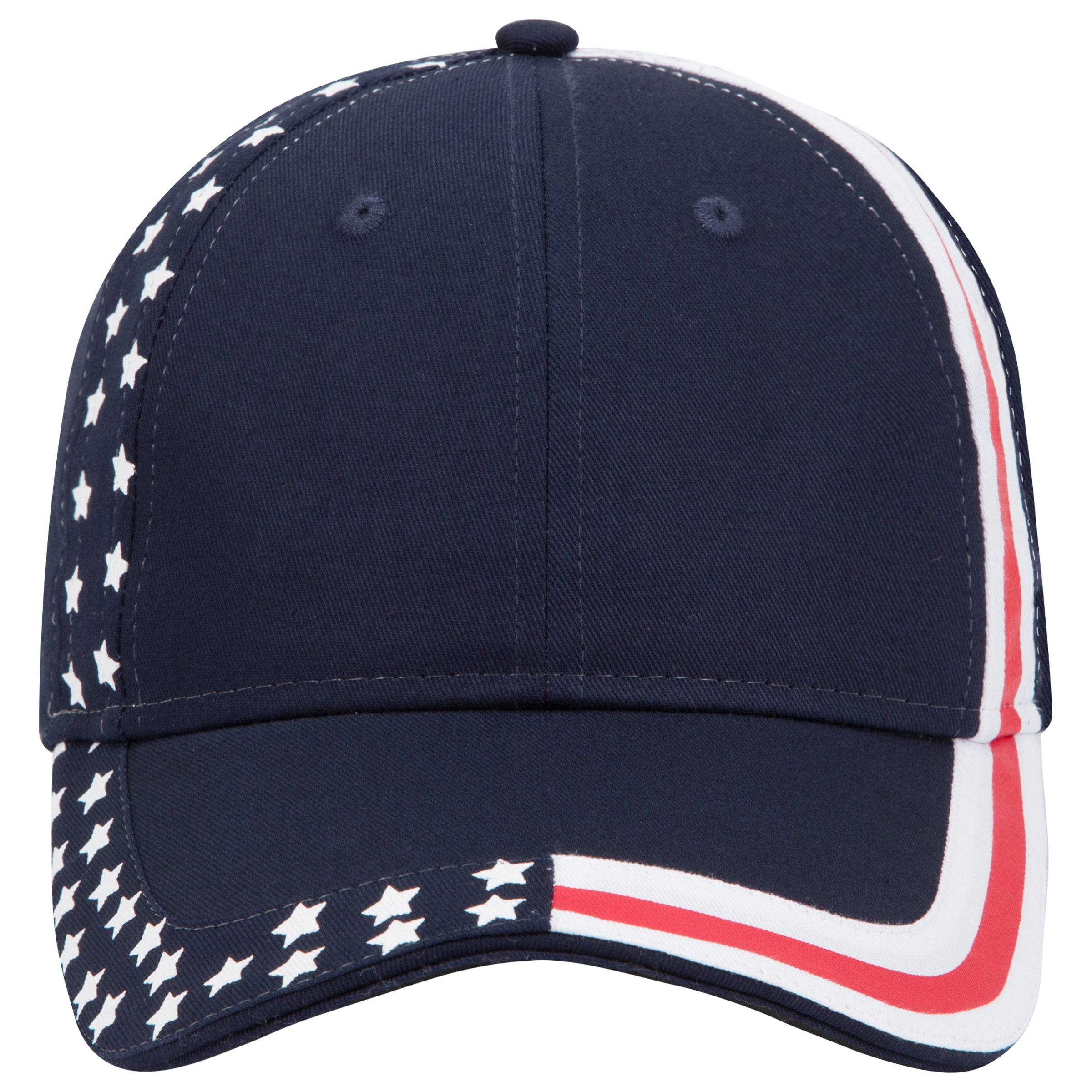 OTTO CAP 6 Panel Low Profile Style Baseball Cap OTTO 80-1327 Otto Cap 004D - Deep Navy OSFM - Adult