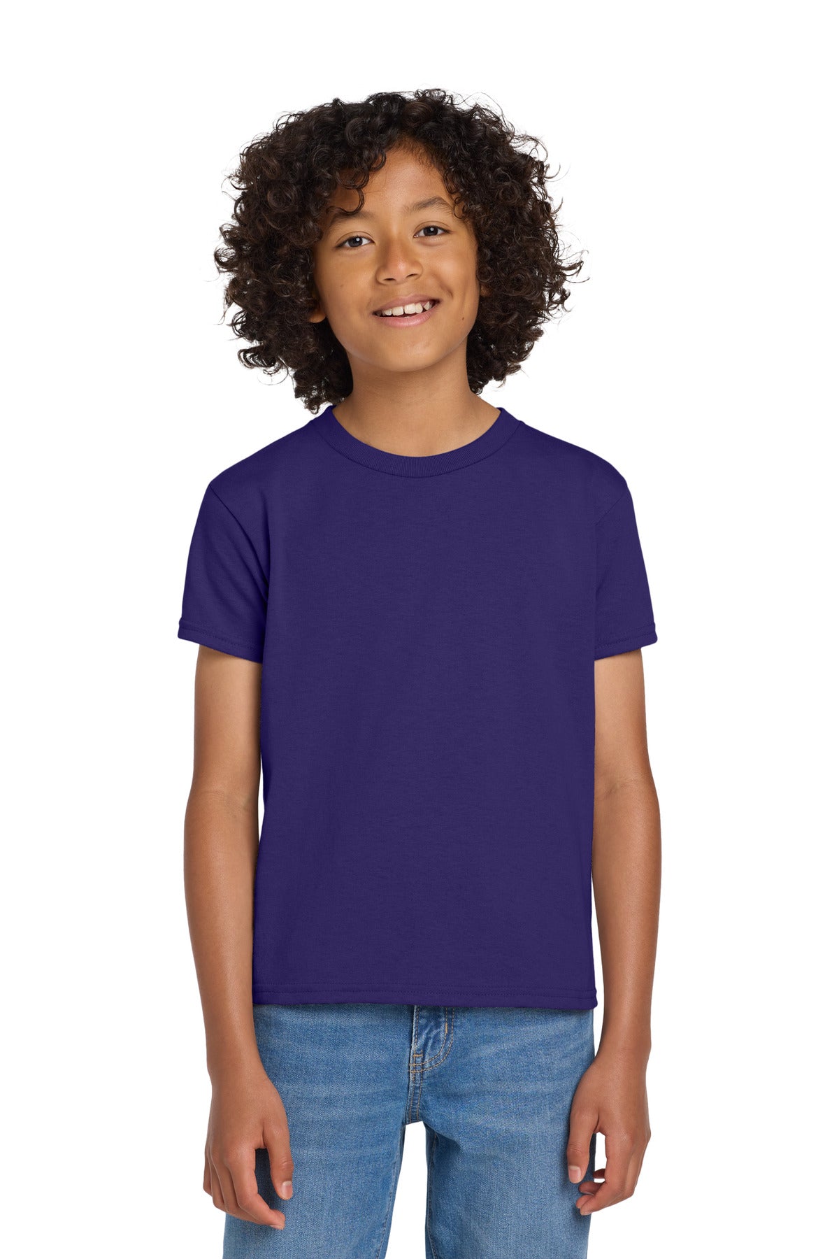 Gildan ®  Youth DryBlend ®  50 Cotton/50 Poly T-Shirt.  8000B - Gildan 8000B