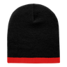 Decky Acrylic/Polyester Striped Short Beanie | Decky 8007
