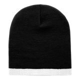 Decky Acrylic/Polyester Striped Short Beanie | Decky 8007