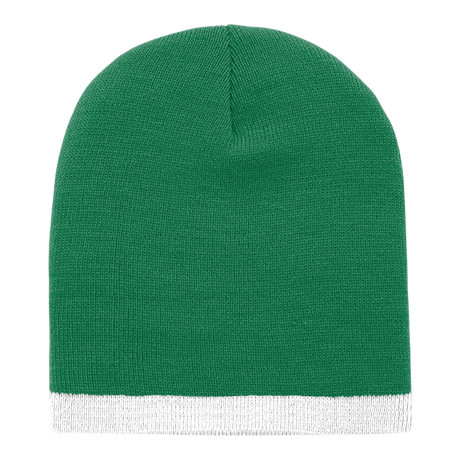 Decky Acrylic/Polyester Striped Short Beanie | Decky 8007