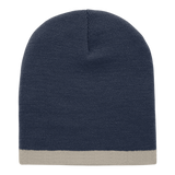 Decky Acrylic/Polyester Striped Short Beanie | Decky 8007