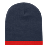 Decky Acrylic/Polyester Striped Short Beanie | Decky 8007