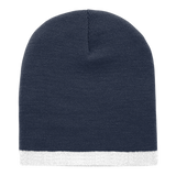 Decky Acrylic/Polyester Striped Short Beanie | Decky 8007
