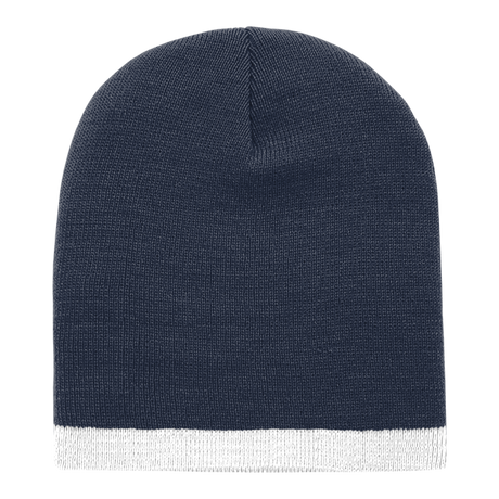 Decky Acrylic/Polyester Striped Short Beanie | Decky 8007