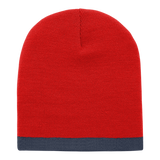 Decky Acrylic/Polyester Striped Short Beanie | Decky 8007