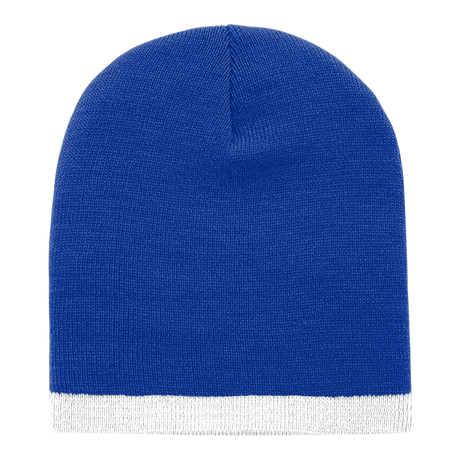 Decky Acrylic/Polyester Striped Short Beanie | Decky 8007