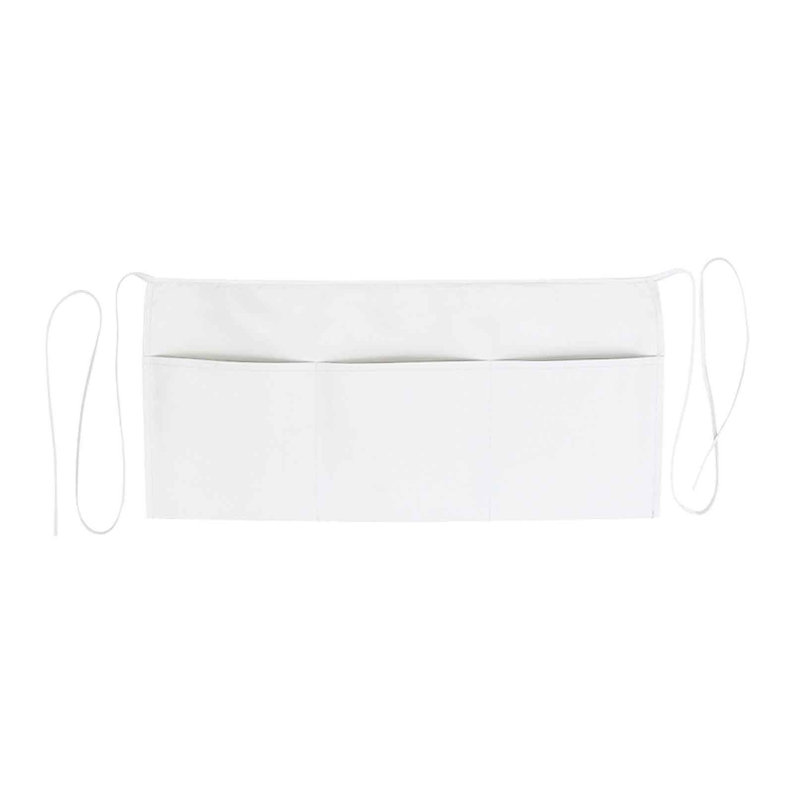 OTTO 3 Pocket Waist Apron OTTO 801-401 Otto Cap 016 - White OSFM - Adult