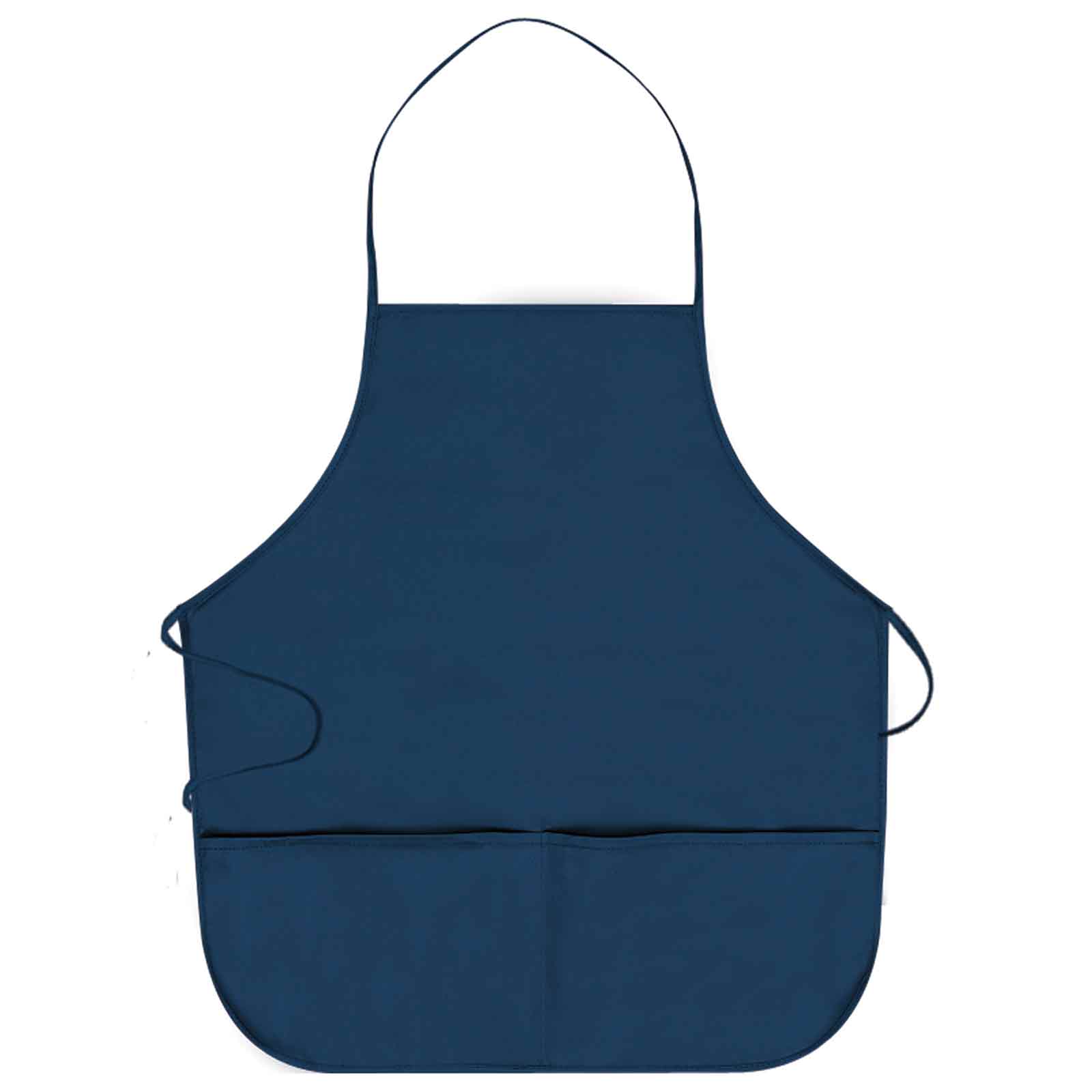 OTTO 2 Pocket Medium Bib Apron OTTO 802-401 Otto Cap 004 - Navy OSFM - Adult