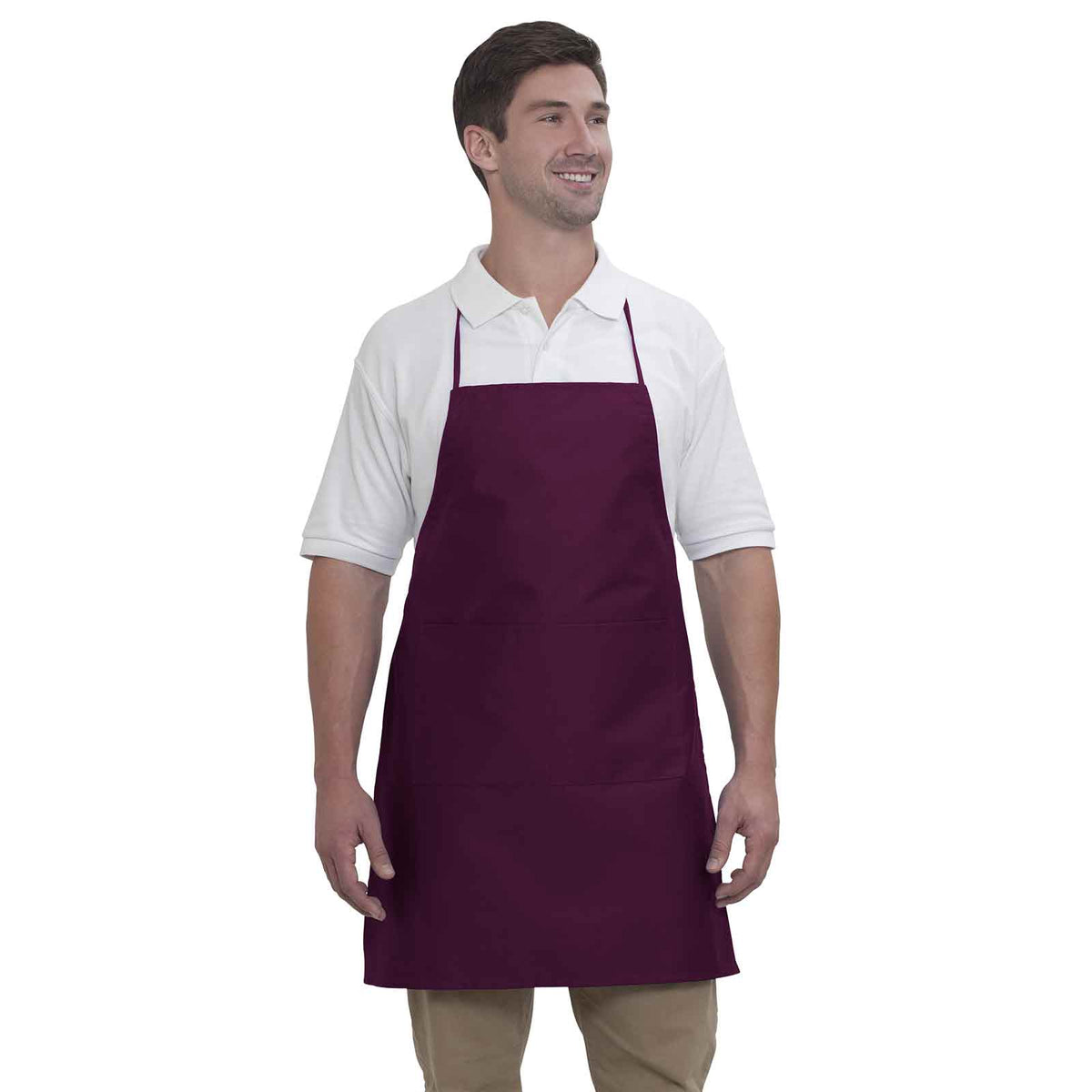 OTTO 2 Pocket Full Length Adjustable Bib Apron OTTO 803-401