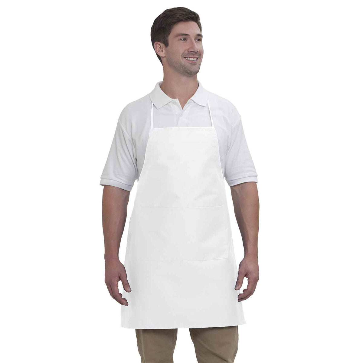 OTTO 2 Pocket Full Length Adjustable Bib Apron OTTO 803-401