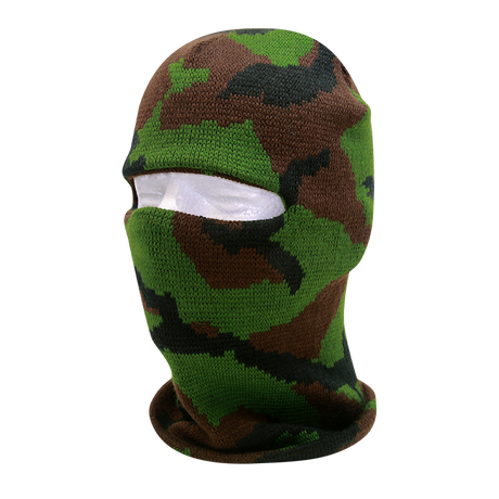 Decky Camo 1 Hole Mask | Decky 8033