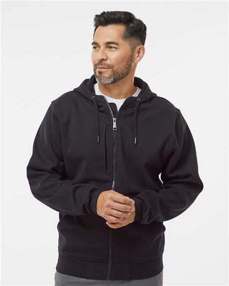 DRI DUCK Men's Bateman Bonded Power Fleece 2.0 Full-Zip Jacket - DRI DUCK 7040