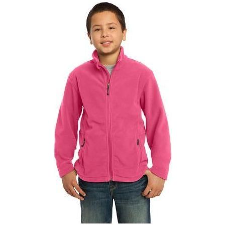 Youth Value Fleece Jacket Joe's USA Pink Blossom Youth Medium