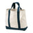 2-Tone Shopping Tote Joe's USA Natural/Navy
