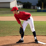 Champion Sports 3-SPIKE PITCHER'S PLATE OFFICIAL, 24" X 6"