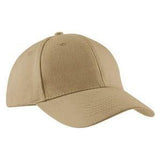 Joe's USA Brushed Twill Cap Joe's USA Khaki