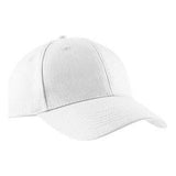 Joe's USA Brushed Twill Cap Joe's USA White